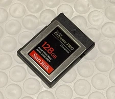 SanDisk - 128GB Extreme PRO CFexpress Card, Used Once, CF express