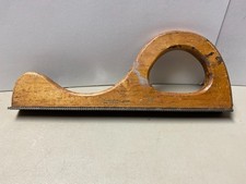 Vintage New Britain 285 Wood Handle Rasp Flat File Body Work Putty Tool