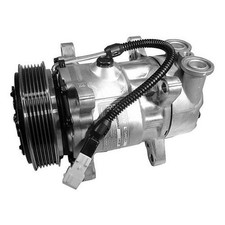 Klimakompressor 12 V Ø 119 mm MAHLE passend für u.a. PEUGEOT 206