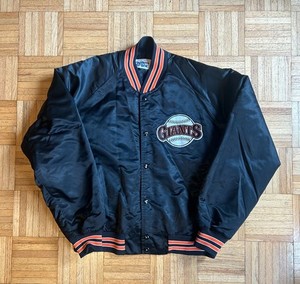 SF Giants Satin Jacket | eBay