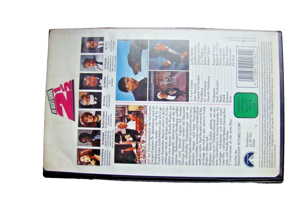 VHS  Die nackte Kanone 2 1/2  aus der Funk Werbung Sammlungsauflösung - Bild 3 von 4