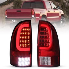 Tail Lights Sequential for Toyota Tacoma 2005-2015, Waterproof Taillight 1 Pair
