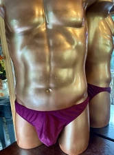 3xl Wine Brazilian Cut Cancer bikini Brief swimsuit MaryAngel Boutique