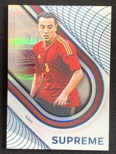Xavi 2025 Futera Platinum Supreme Blue Spain /08 #SP32