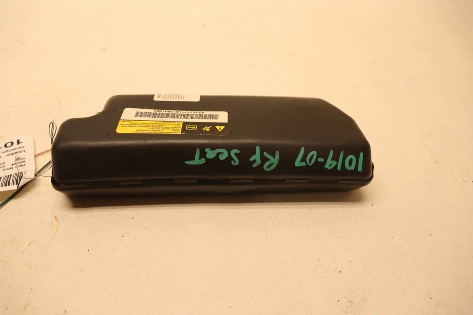 Cadillac XLR 2004-2009 asiento delantero derecho pasajero bolsa de aire OEM Foto 2 de 4