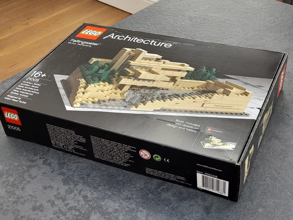 LEGO ARCHITECTURE: Fallingwater 21005 ** rare NEW sealed ** - Image 3 of 4