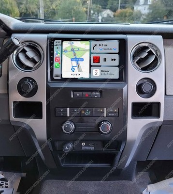 4+64GB For Ford F150 2009-2014 Wireless Android 14 Carplay Car Stereo Radio GPS
