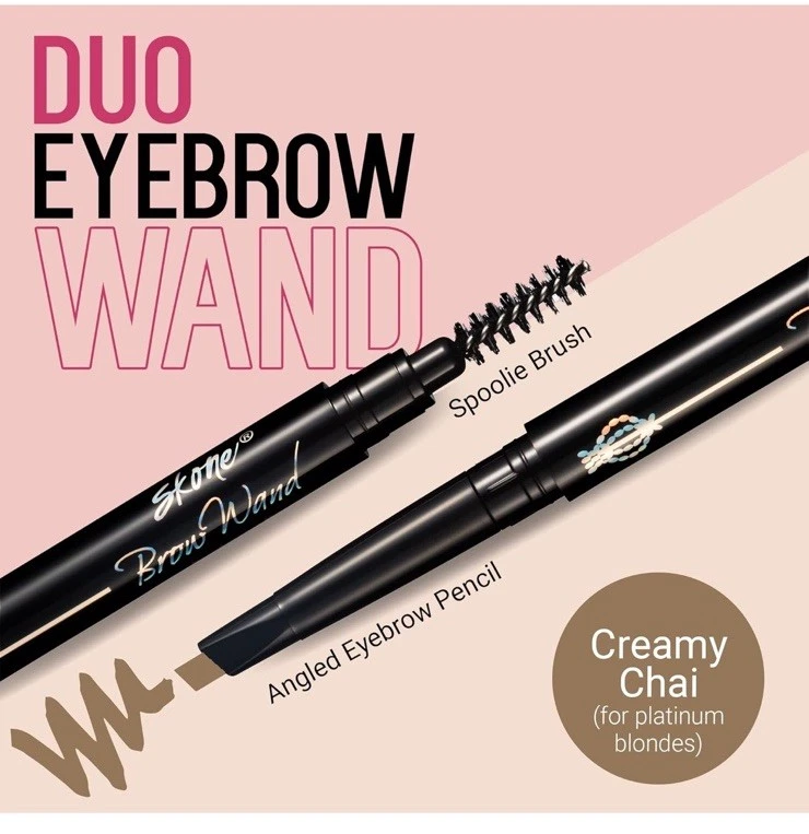 Lápiz varita cejas Skone. Sellado de fábrica en CREAMY CHAI Foto 2 de 4