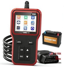 OBD2 Scanner with Battery Tester - Vehicle Code Reader for Check Engine Light,
