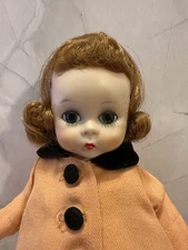 Vintage 1955 Early Madame Alexander Alexanderkins Wendy Doll BKW 8” Bent Knee