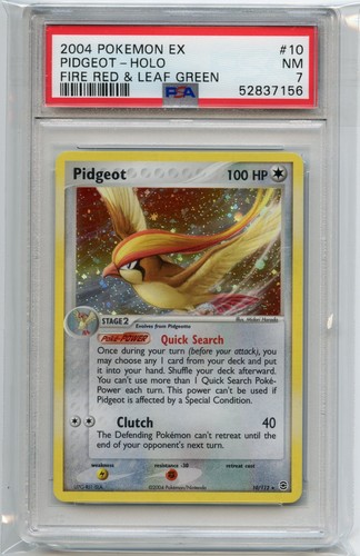 Pidgeot graded PSA 7 for sale on eBay
