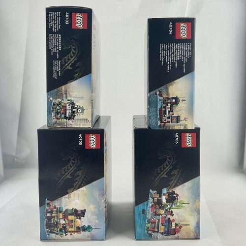 LEGO Ninjago 40703 , 40704 , 40705 , 40706 Micro City , Docks , Gardens Markets - Imagen 7 de 10