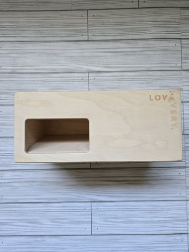 Lovevery Wooden Counting Box Developmental Baby Toy Box &  No Cards And Pegs