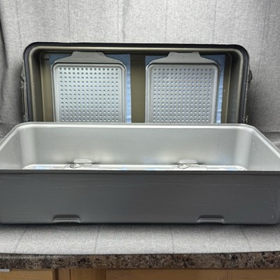 V. Mueller Genesis CD3-9BDL 23''x12''x9'' Laparoscopic Sterilization Case & Plates