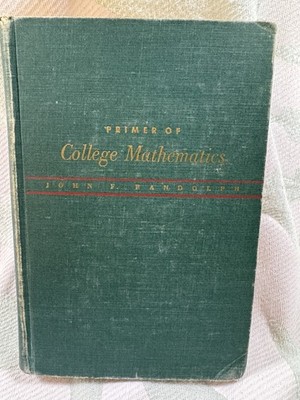 1950 Math Textbook Signed Francis Narin - Los Alamos Scientist History Archive