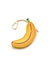 Banana - Ripe Yellow 2-in-1 Bag Charm & Reusable Shopper Bag Living Royal New
