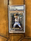 KONNOR GRIFFIN PIRATES SIGNED BOWMAN 1ST CHROME BDC-22 PSA AUTHENTIC AUTO