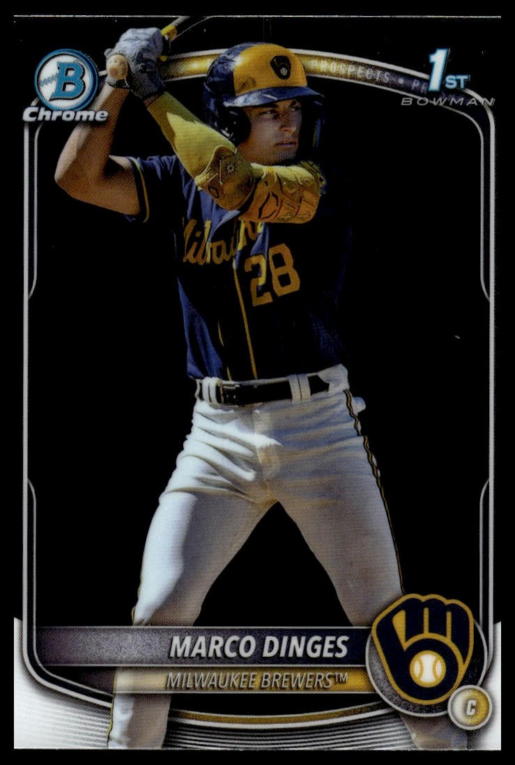 2025 Bowman Chrome #BCP-183 Marco Dinges Prospects