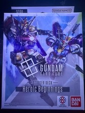 Gundam Card Game - Starter Deck ST01 HEROIC BEGINNINGS - Factory Sealed English