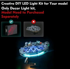 LED Light Kit for Millennium Falcon - Compatible with LEGO&reg; 75192 Set (Classic)
