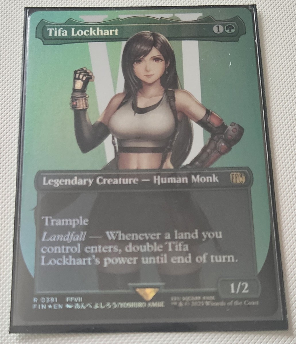 Tifa Lockhart (Borderless) Final Fantasy Foil for sale