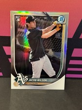 2025 Bowman Chrome Jacob Wilson RC Base Image Variations SSP #1