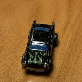 Micro Machines Chevy Bel Earo Custom Green Black Vintage Galoob