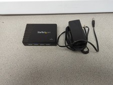 StarTech.com 4 Port Black SuperSpeed USB 3.0 Hub ST4300USB3EU