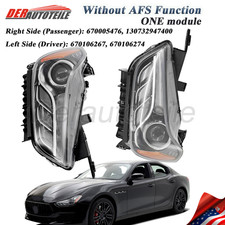 For 2014-2020 Maserati Ghibli S Diesel Right / Left Xenon Headlight Assembly NEW