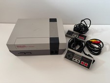 Nintendo NES Entertainment System Console + 2 Controllers (No Power Cable)