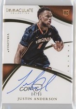 2015 Panini Immaculate Collegiate Rookie 84/99 Justin Anderson #362 Auto 0so2
