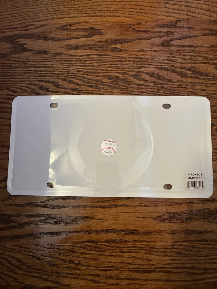 Seattle Mariners Car/Truck License Plate Metal Tag Licensed MLB Baseball New - Image 3 of 4