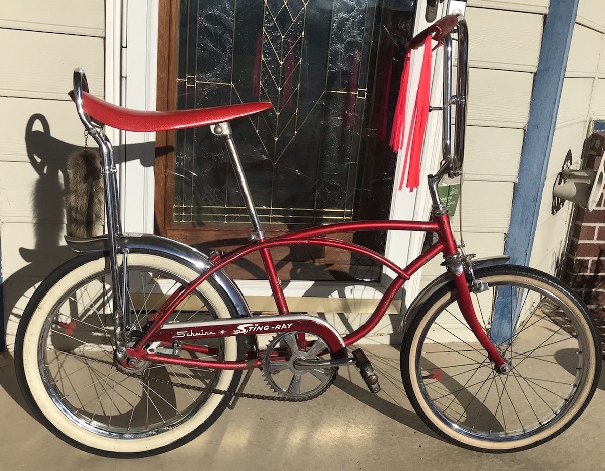 1976 Schwinn Stingray Bicycle Sim To Krate With Bendix 2 Speed