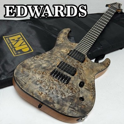 【美品】EDWARDS E-HR6-FX/BM Ash Black エレキギター EDWARDS E-HR6-FX/BM Ash Black Made in Japan Electric Guitar Used