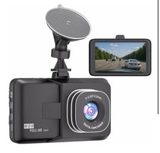 3-inch Dash Cam for Cars, 1080P HD car Camera, Wide-Angle Driving Recorder