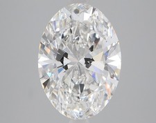 3.27ct Oval Lab Grown Loose Diamond GIA Certified F/VS1 + Free Ring (7446878432) 3449.54 per carat