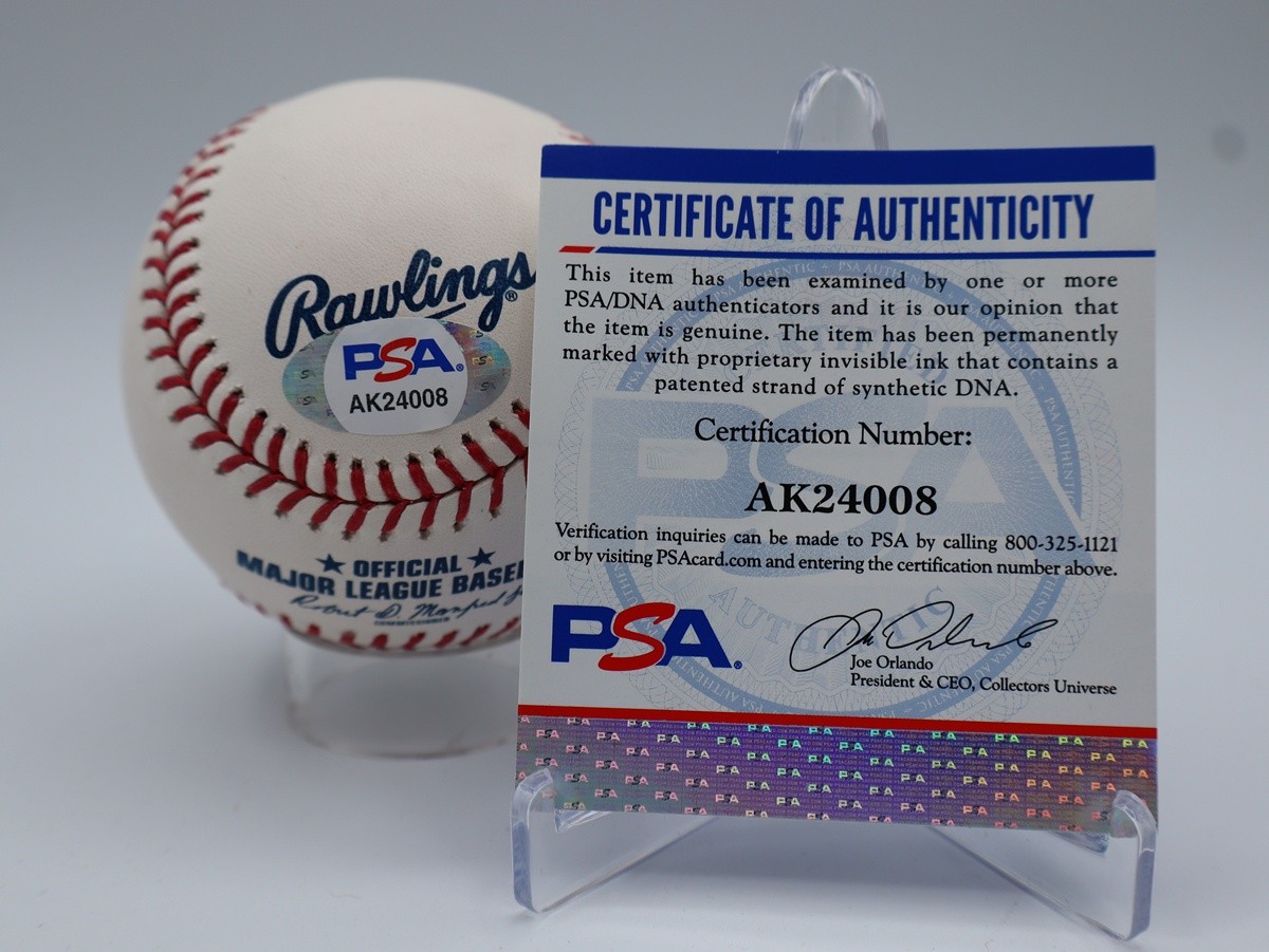 Larry Bird Signed Baseball Autograph Auto PSA/DNA AK24008 view 3