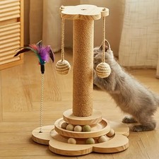 Large Cat Tree Scratching Post Pet Climbing Tower Kitten Activity Centre Kitten