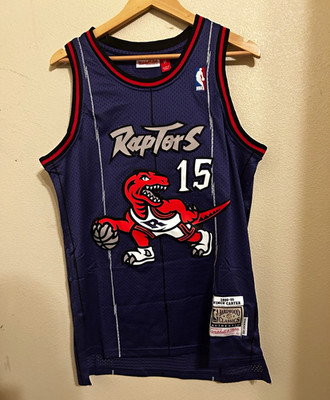 Mitchell & Ness Vince Carter #15 Toronto Raptors Purple NBA Jersey Men's M