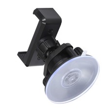Anti-Skid Suction Cup Clamp Smartphone Holder Bracket With Clamp Turn-Lock Knob
