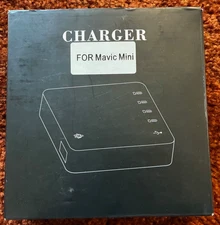 6-in-1 Battery Charging Hub, 4 Battery Slots,3 cables 2 USB Ports DJI Mavic Mini