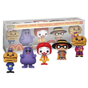 EVORETRO Funko Pop McDonalds PET Protecteur 0.40MM Effacer la boîte d'affichage- paquet de 1