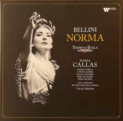 LP-BOX Bellini Norma (Tullio Serafin) +BOOKLET NEAR MINT Warner Classics