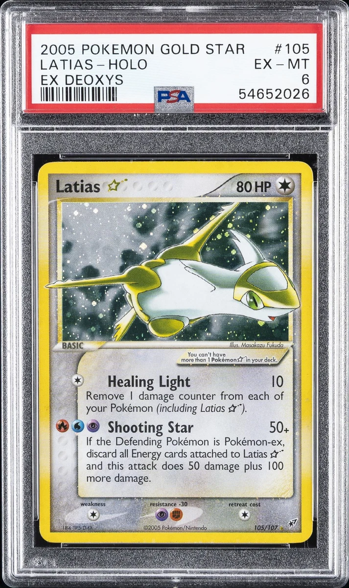 Latias Star Pokémon TCG Cards for sale | eBay