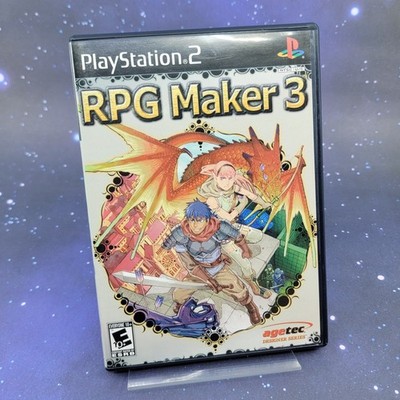 RPG Maker 3 Sony PlayStation 2 PS2 Complete CIB Video Game Agetec