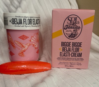 Sol de Janeiro Biggie Biggie BEIJA FLOR ELASTI-CREAM 16.9oz Limited Edition NIB!