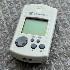 Sega Dreamcast OEM Gray VMU Visual Memory Unit Complete In Box CIB HKT-7000 JPN