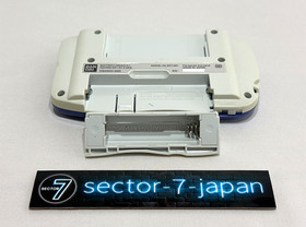 BANDAI WonderSwan Crystal Violet Purple Rare Handheld Game Console System Japan