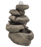 Zimmerbrunnen Olina Mit Led-Beleuchtung Ca. 16.5 X 34 X 22 Cm Polyresin, Dehner