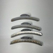 Vintage Goody Mervin Wave Lot of 4 Aluminum Hair Claw Clips